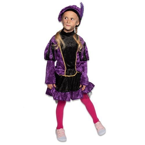 Pietenpak Kind Jurk Petticoat Purple kanssa