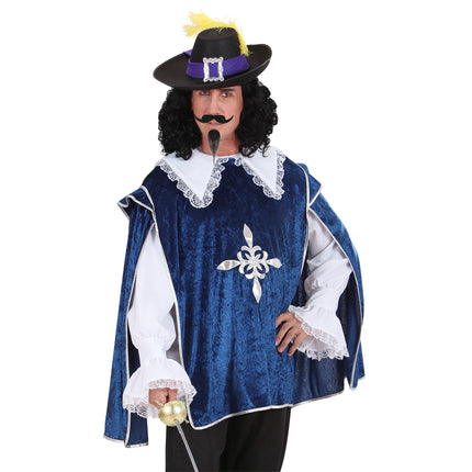 Musta tekoparta ja vuohenpukki muskettisoturi