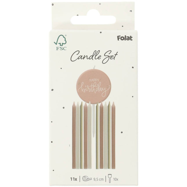 Hyvää syntymäpäivää kynttilät