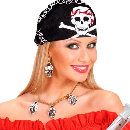 Mustavalkoinen merirosvo Bandana