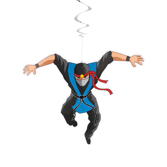 Ninja roikkuva koriste 85cm 2kpl