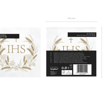 Ehtoollisliinat 33cm 12kpl