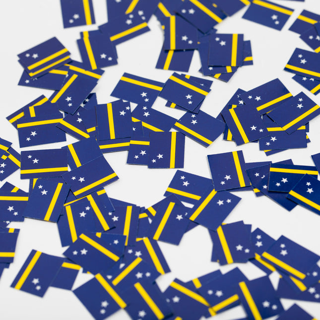 Curacao pöytä konfettipaperi 150kpl