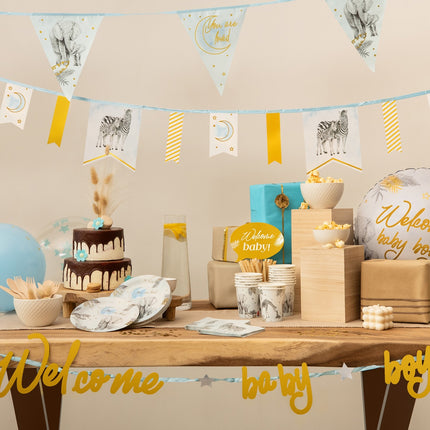 Syntymä Photobooth rekvisiitta Safari 7kpl