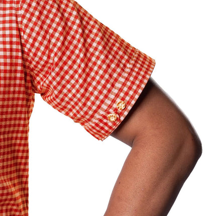 Oktoberfest-pusero Oranssi miesten lyhythihainen miesten pusero