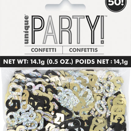 50 vuotta konfettipussi 14gr