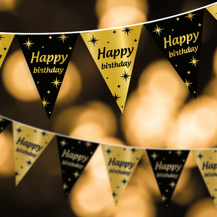 Kulta musta Garland 20 vuotta 10m