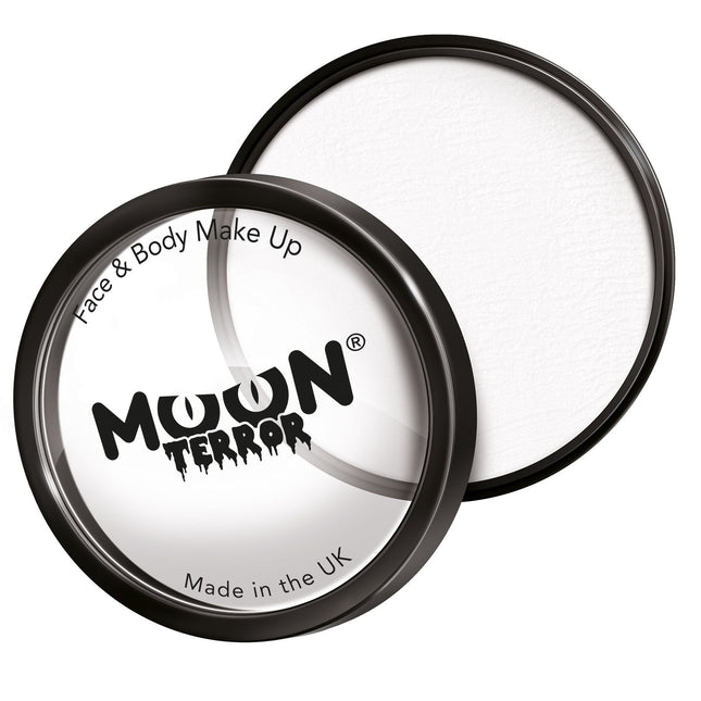 Moon Terror Halloween Pro Face Paint Kakkupurkit Wicked White 36g