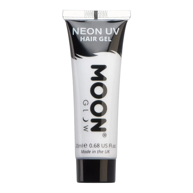 Moon Glow Neon UV hiusgeeli valkoinen 20ml