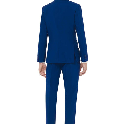 Tummansininen puku poika teini OppoSuits