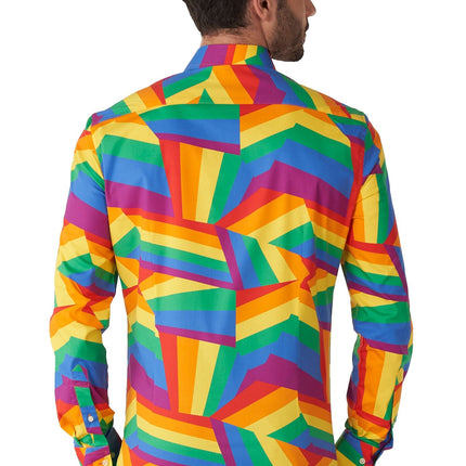 Zig Zag Rainbow paita Miesten OppoSuits