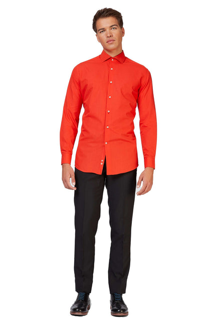 Punainen paita Miesten OppoSuits