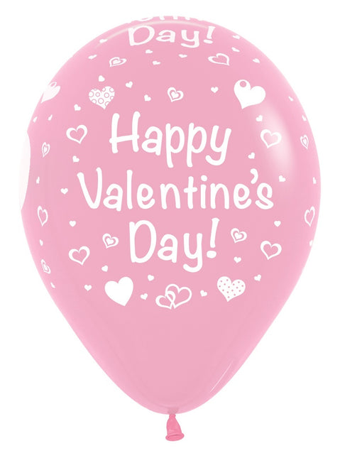 Ilmapallot Happy Valentines Day Mix 30cm 25kpl
