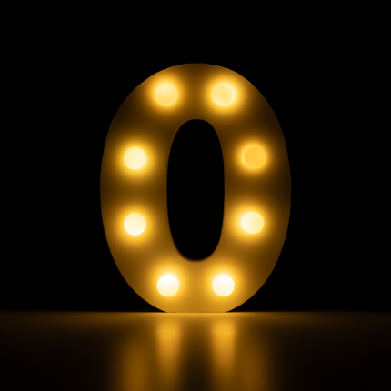 O Light Letter 16.5cm