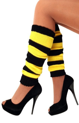 Säärilämmittimet Musta/Keltainen