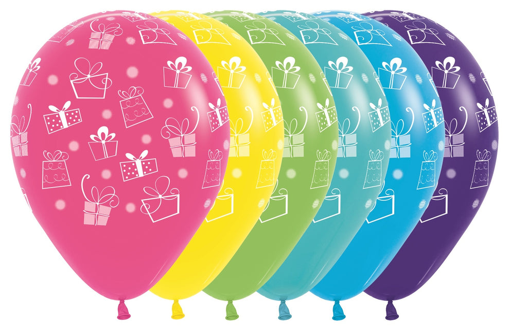 Ilmapallot lahjoja Mix 30cm 12kpl