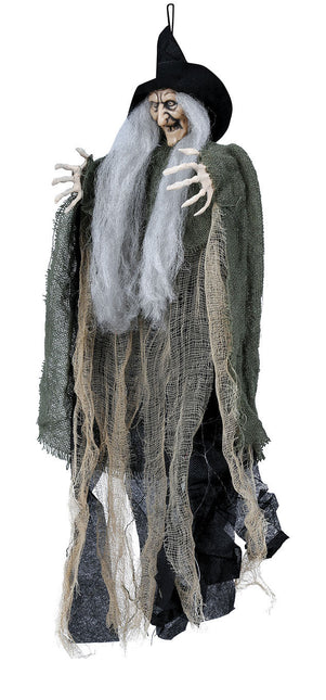 Halloween nukke roikkuva noita 50cm