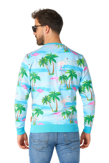 Hawaii Flamingo pusero Miesten OppoSuits