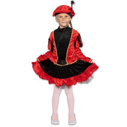 Pietenpak Kind Jurk Petticoat punainen