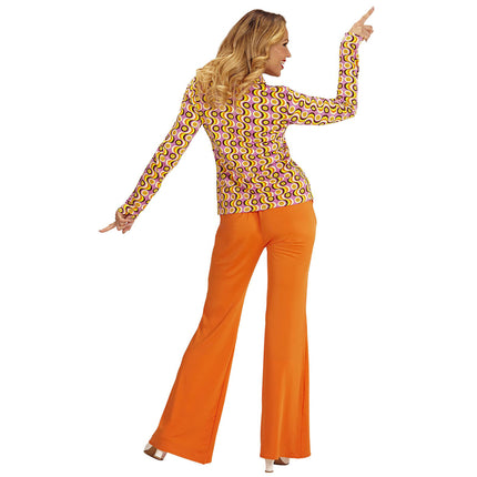 Disco 70S pusero vaaleanpunainen naiset