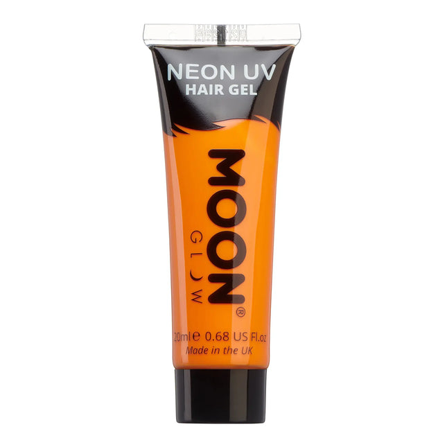 Moon Glow Neon UV hiusgeeli Intense Orange 20ml