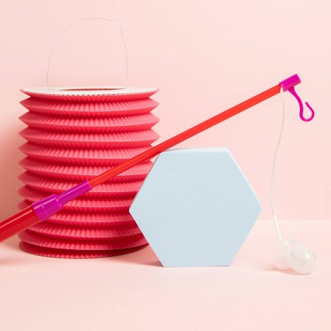 Lyhtytikku Punainen 40cm sis. pariston