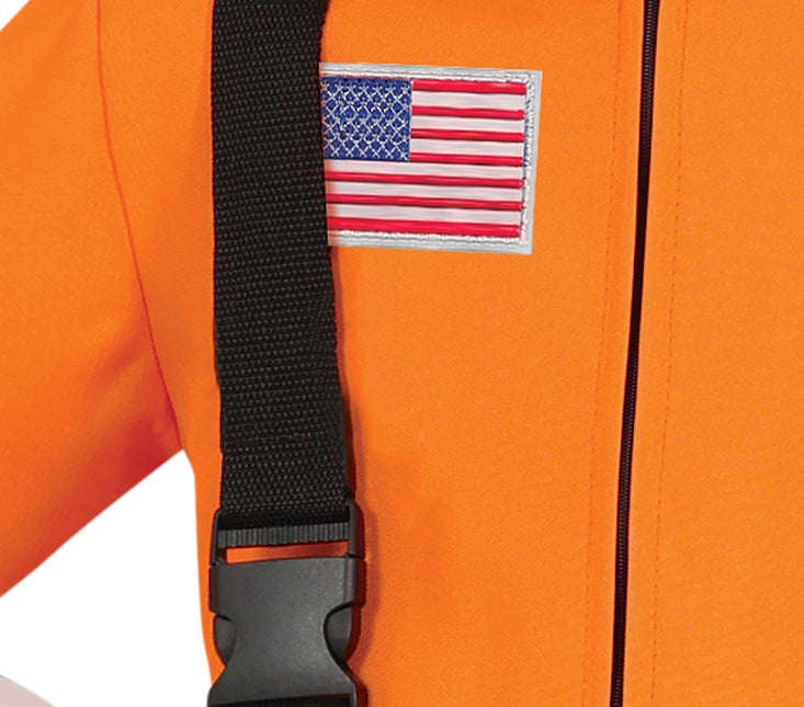 Astronautit puku oranssi lapsi