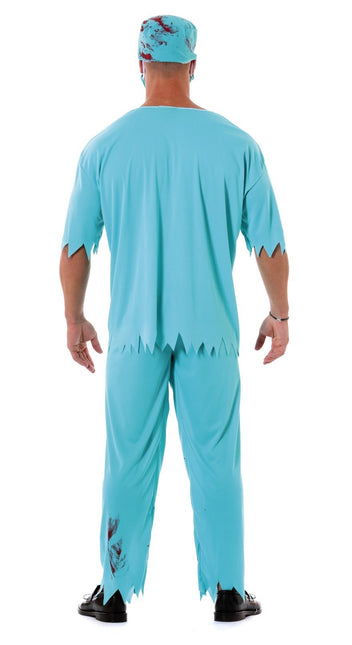 Zombie Halloween puku miehet kirurgi