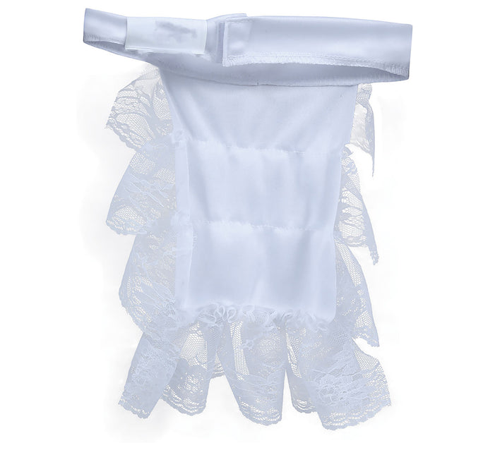 Valkoinen kaulus Pitsi