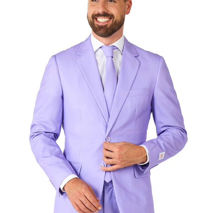 Vaalean violetti liila puku Miehet OppoSuits