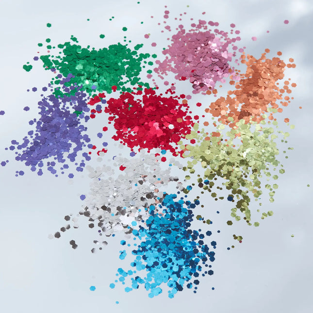 Moon Glitter Classic Chunky Glitter vaaleanpunainen 3 g