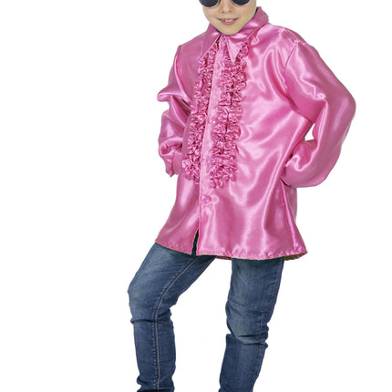 Disco 70S pusero vaaleanpunainen poika