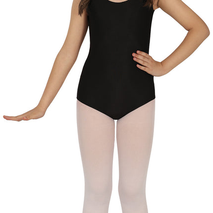 Tytön trikoo Musta hihaton