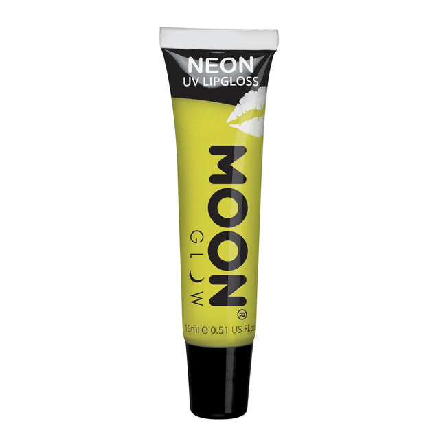 Moon Glow Neon UV-huulikiilto Intense Yellow Banana 15ml
