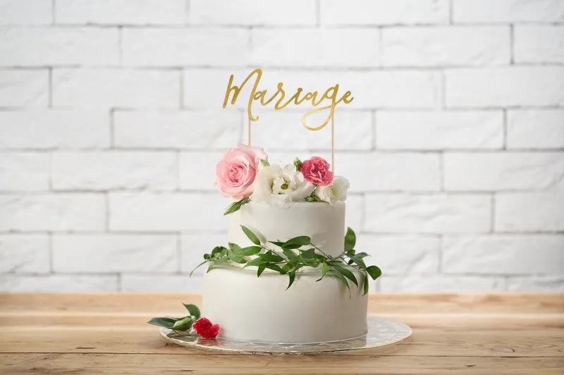 Hääkakun toppari Mariage 22.5cm
