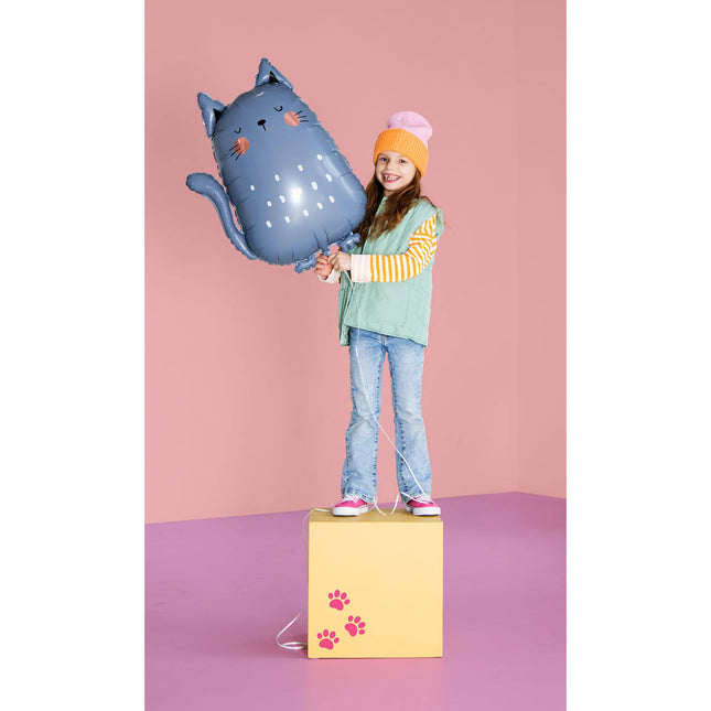 Kissa helium ilmapallo tyhjä 69cm