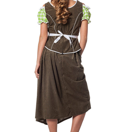Vihreä Dirndl mekko Oktoberfest Ladies