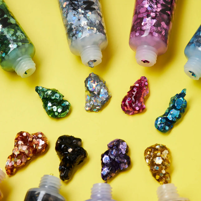 Moon Glitter Holografinen Chunky Glitter Gel Vihreä 12ml