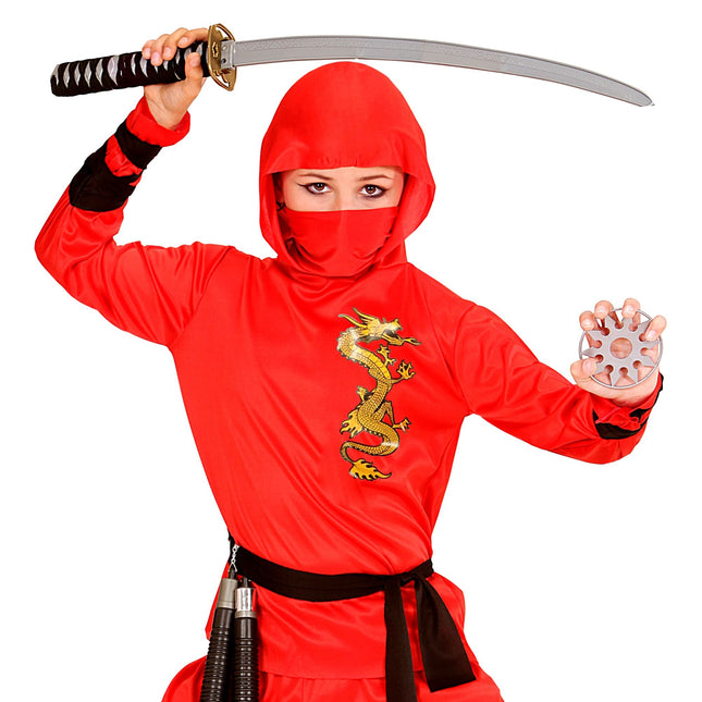 Musta hopea väärennetty miekka