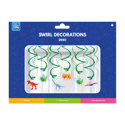 Dino roikkuu koristelu