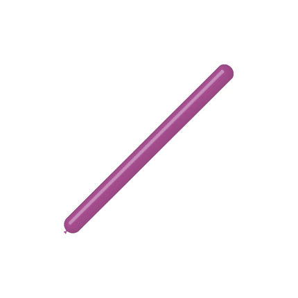 Fuksia mallinnus ilmapallot 7.5cm 150cm 100kpl 100kpl