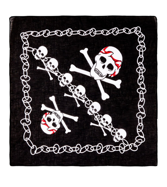 Mustavalkoinen merirosvo Bandana
