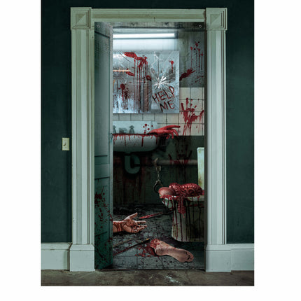 Halloween ovi juliste raajat 1.8m