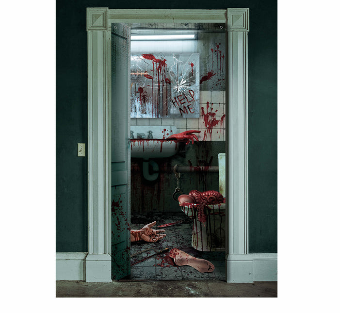 Halloween ovi juliste raajat 1.8m