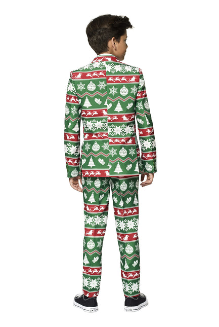 Vihreä puku Joulun lapsi