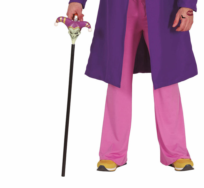 Halloween kävelykeppi Joker 90cm