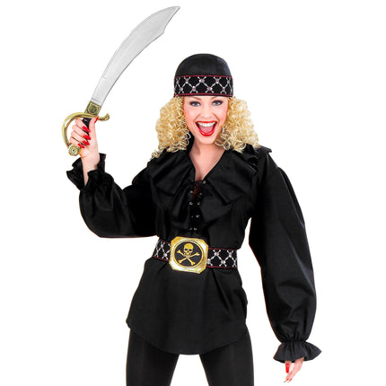 Musta pusero Hyvät merirosvot/renessanssipuku