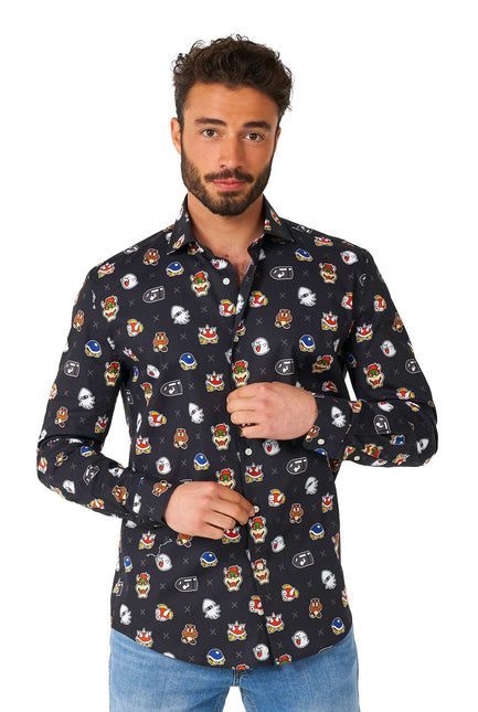 Super Mario Bad Guys paita Miesten OppoSuits