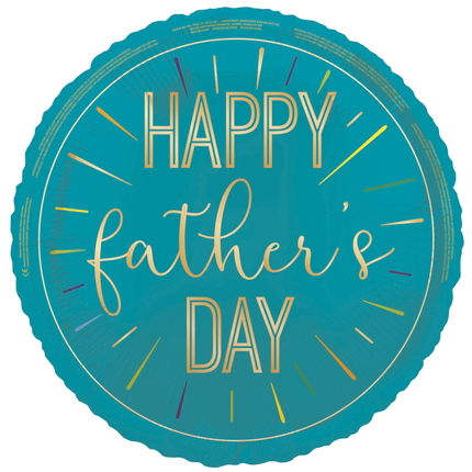 Isänpäivä Helium ilmapallo sininen tyhjä 45cm