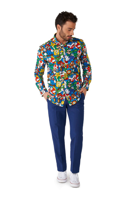 Super Mario paita Miesten OppoSuits